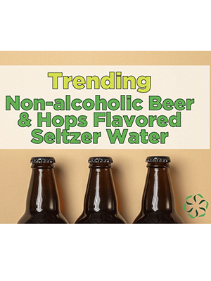 News from CRIS: Trending - Non-Alcoholic Beer and Hops Flavored Seltzer Water